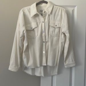 Zara cream corduroy jacket EXCELLENTcondition